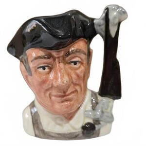 Royal Doulton Gunsmith Mini Character Jug / D6587 / 2.5" / Vintage